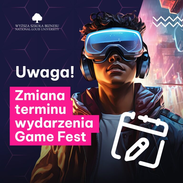 WSB-NLU Game Fest 2024 – zmiana terminu wydarzenia