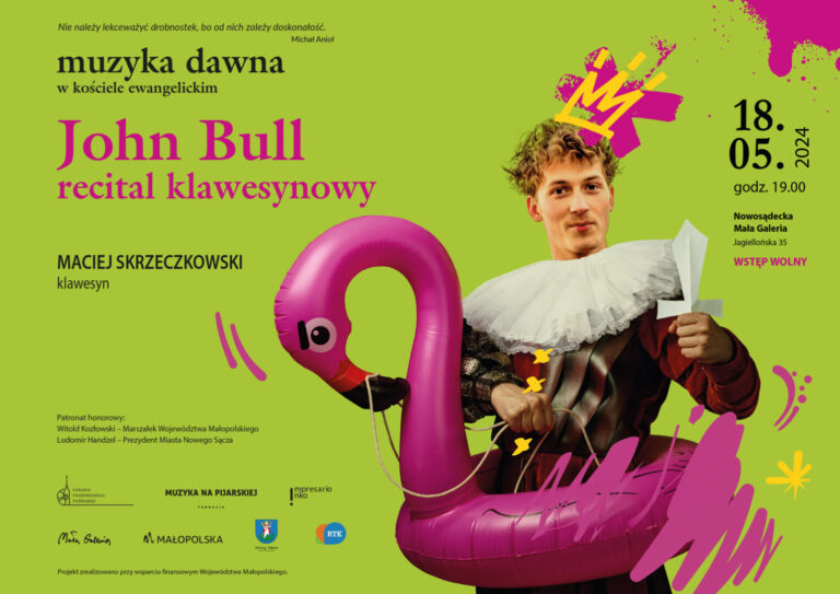 Muzyka Dawna – John Bull w wykonaniu Macieja Skrzeczkowskiego
