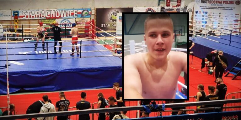 Nowy Sącz. Jakub Olchawa młodzieżowym mistrzem Polski w kickboxingu [ZDJĘCIA]
