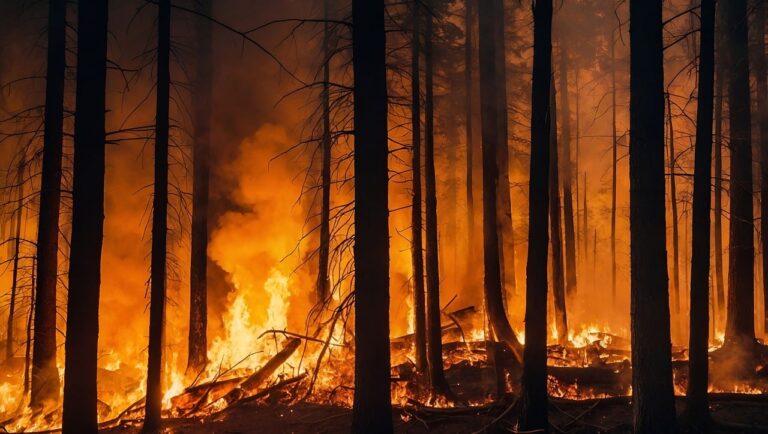 Uwaga! Niemal w całej Polsce duże zagrożenie pożarowe w lasach