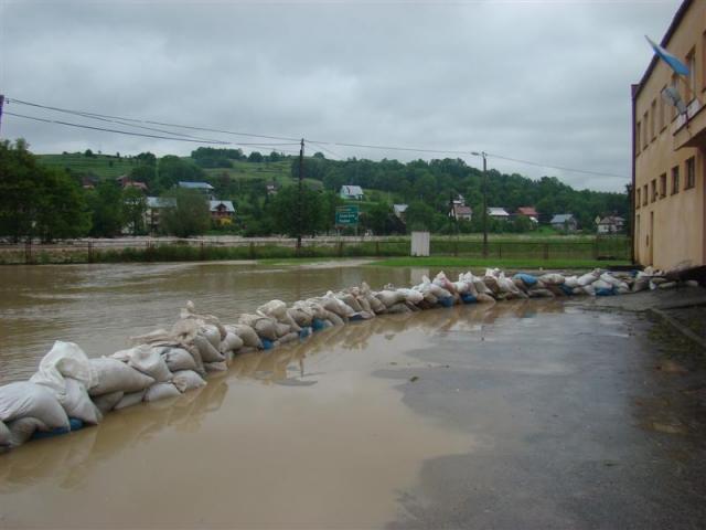 Sądecczyzna, powódź 2010
