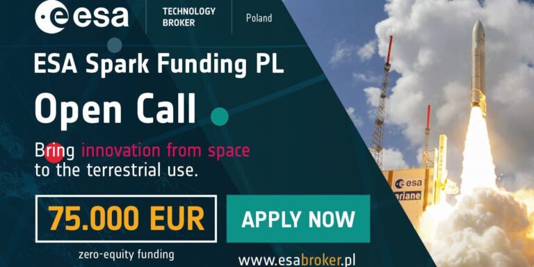 ESA Spark Funding Poland – fundusze na innowacje. Aplikuj o 75.000 Euro