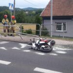 Frycowa, wypadek motocyklisty