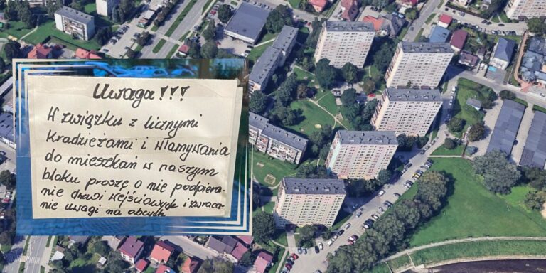 Nowy Sącz. Sąsiedzki alert na osiedlu Westerplatte. Włamywacze powinni czuć się obserwowani…